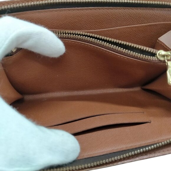 184223BV (L3) Louis Vuitton Wallet Long Brown Monogram - Picture 7 of 10